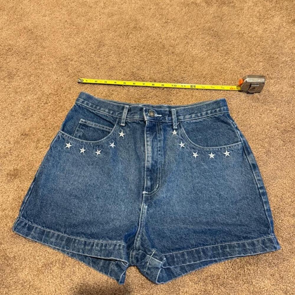 Guess blue denim shorts